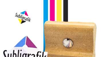 SELLO DE MADERA  5X1 CM