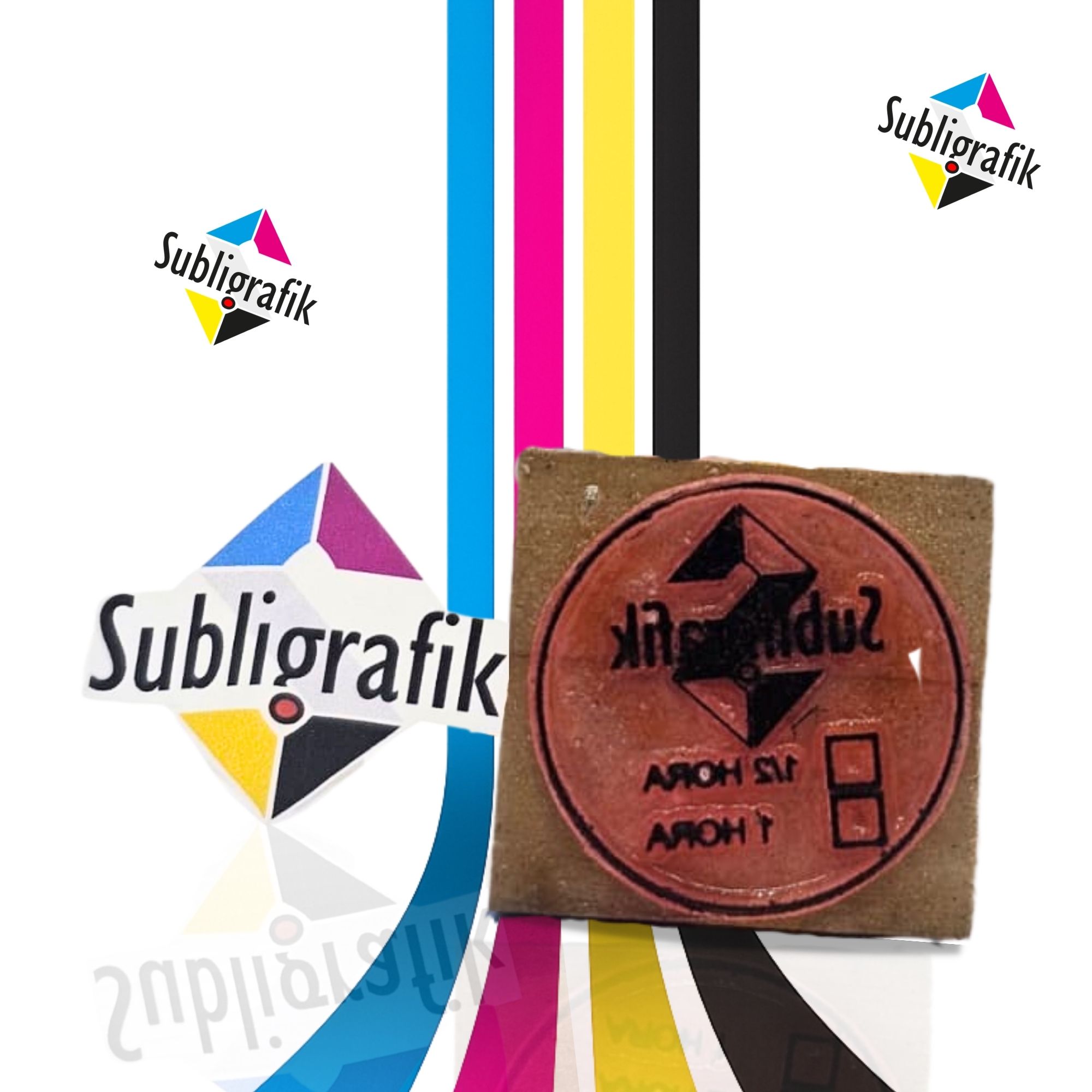 SELLO DE MADERA 3X3 CM - Image 3