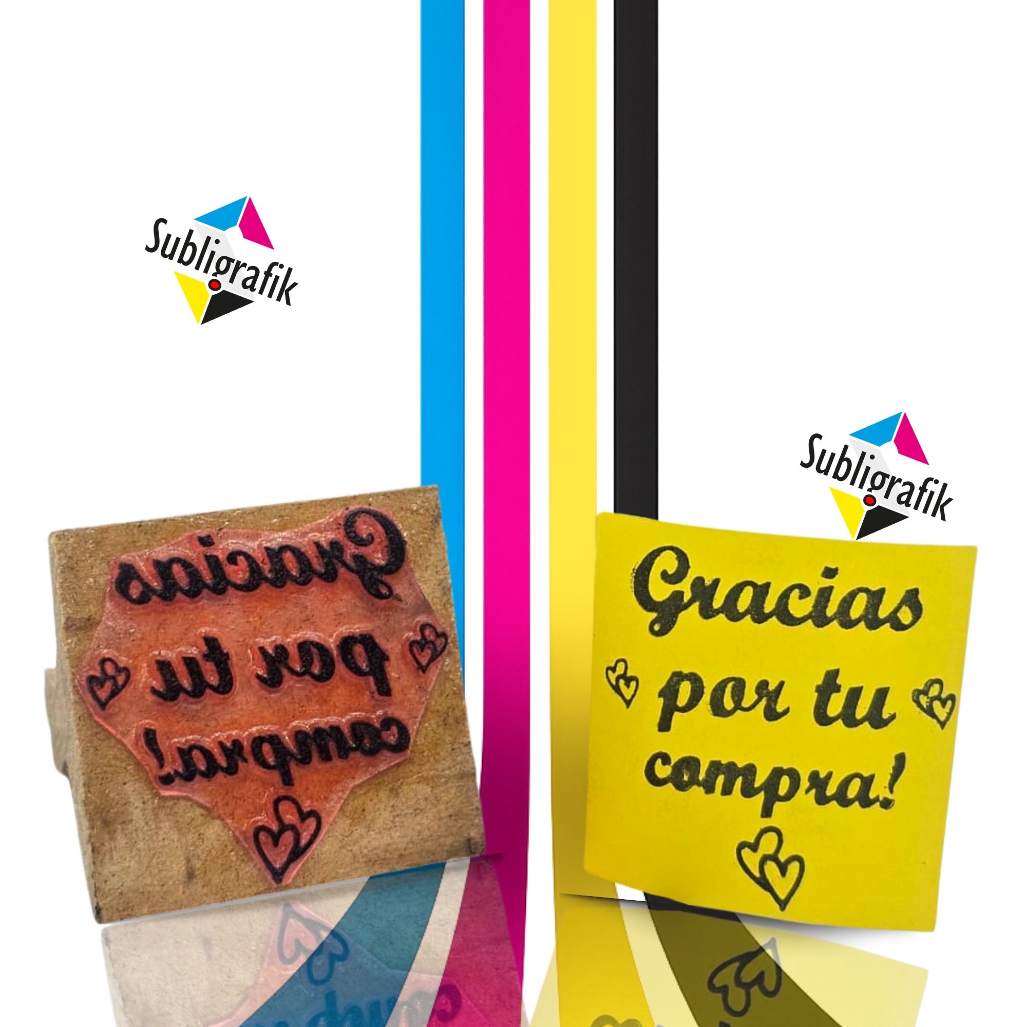 SELLO DE MADERA 5X5 CM - Image 3