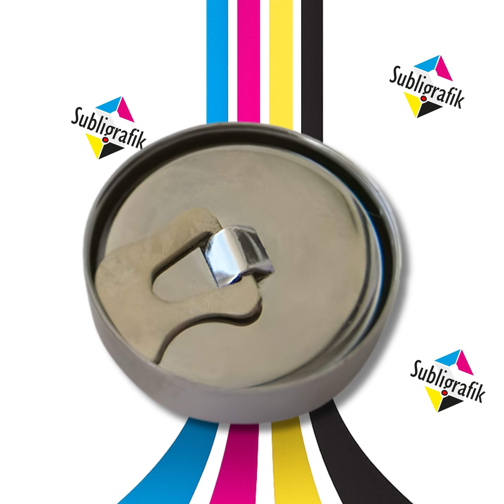 SELLO DE BOLSILLO 32MM METÁLICO